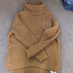Zara mustard sweater